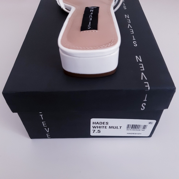 STEVEN NEW YORK Hades Block-Heel Slide Sandals - Picture 3 of 5